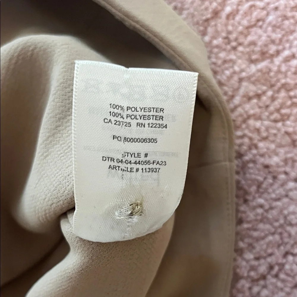 Wilfred Tan Wool Blend Button-Front Vest - Picture 9 of 9